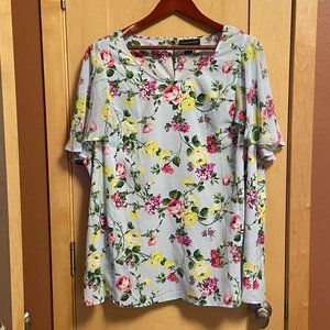 Lane Bryant Women's Floral Top: Size 26